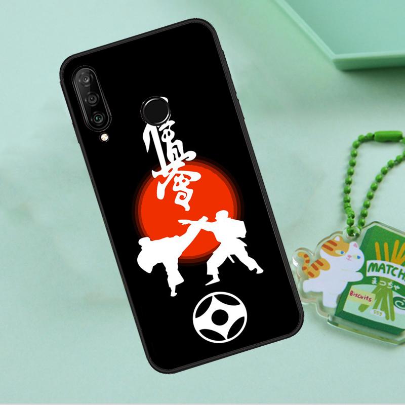 Кейс Oyama Kyokushin Karate для Huawei Nova 10 9 SE 5T 12s 12i 11i Y91 Y90 Y60 Y70 Y72 Y61 P20 P40 P30 Lite P60 Pro