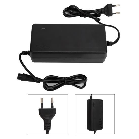 Адаптер питания для зарядки 54,6 В/2 А, 12 мм, 3-контактный, литиевое зарядное устройство, вилка ЕС, 100–240 В