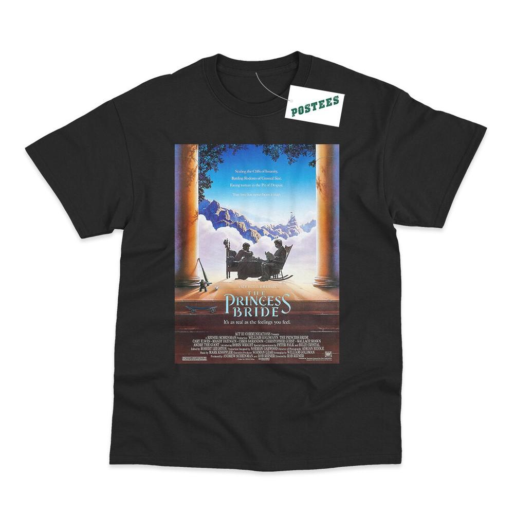 The Princess Bride Movie Poster Inspired Direct To Garment Printed TShirt Unisex T-Shirt