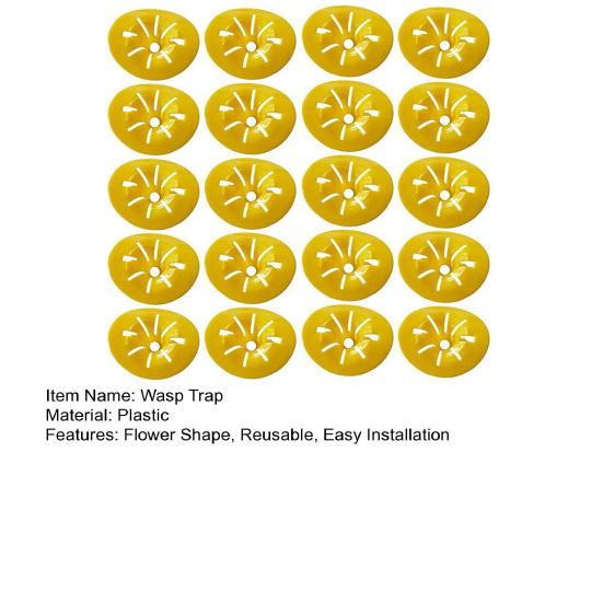 10/20 шт. инструмент-ловушка для ос для использования в помещении и на открытом воздухе, подвесная эффективная ловушка для насекомых-шершней для сада, дворика, патио