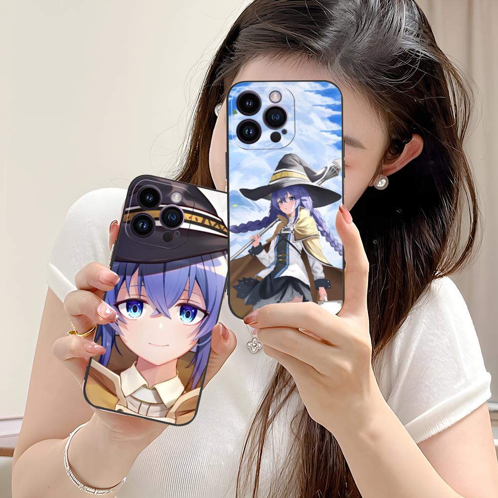 Чехол для мобильного телефона Mushoku Tensei Roxy для iPhone 17 16 15 14 13 12 11 X XR XS 8 7 Air Pro Max Plus Mini Цветной чехол Красивый