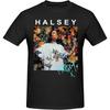 Мужская летняя модная футболка с узором QFFGTNHJ Halseys(1)