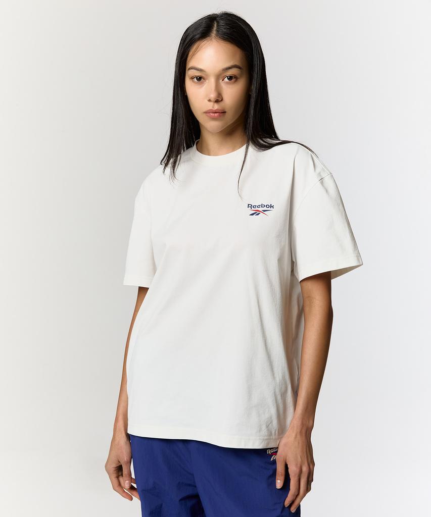 Reebok Базовая футболка Fresh - Белая