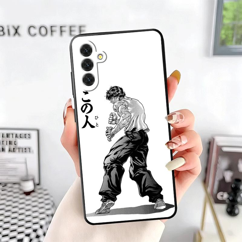 Baki the Grappler Anime Soft Phone Case for Samsung A17 A37 A57 A16 A26 A36 A56 A15 A25 A35 A55 A14 A24 A34 A54 A13 A23 A33 A53