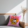 Чехол на подушку B-Buldak Ramen Квадратный чехол на диванную подушку Повседневный, приятный для кожи, удобный чехол на подушку