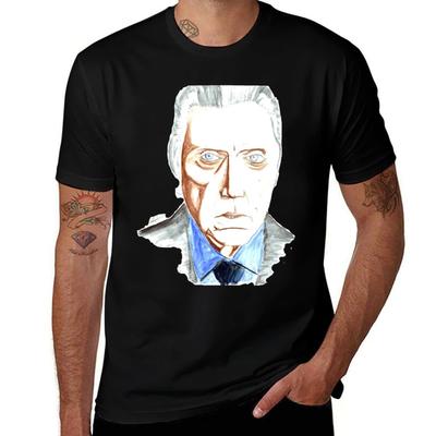 Футболка Кристофера Уокена, влагоотводящая, для бега, с коротким рукавом