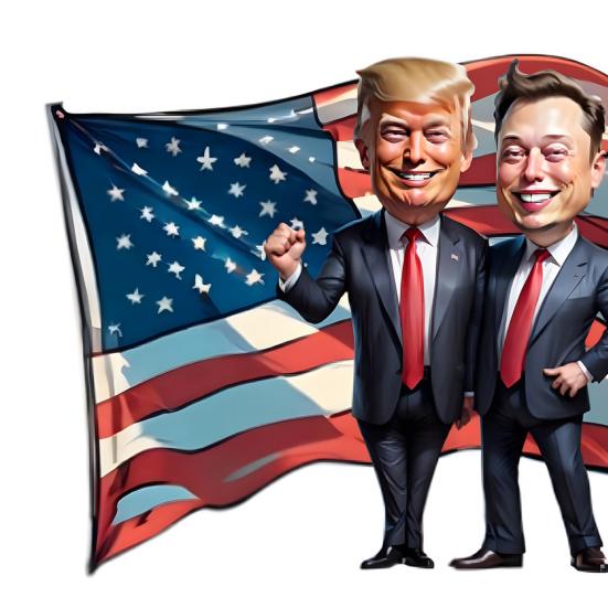 Рождественское украшение Трампа 2024 года, забавное акриловое украшение Трампа, подвесное украшение на рождественскую елку для