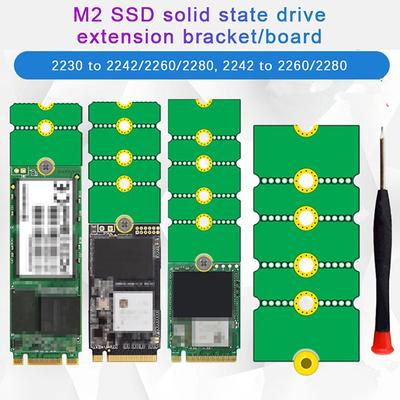 Ngff M.2 Ssd адаптер карта 2242 на 2280 2230 на 2280 переходная карта адаптер плата расширения стойка переходная карта конвертер