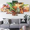 Canvas Pictures Home Decoration For Living Room Wall Art 5 Pieces Japan Anime Attack On Titan Paintings Modern HD Prints Posters No Frame
