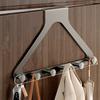 Carbon Steel Heavy Duty Door Hanger Easy Installation Multi-Purpose Door Organizer for Home Office Bedroom Bathroom Entryway