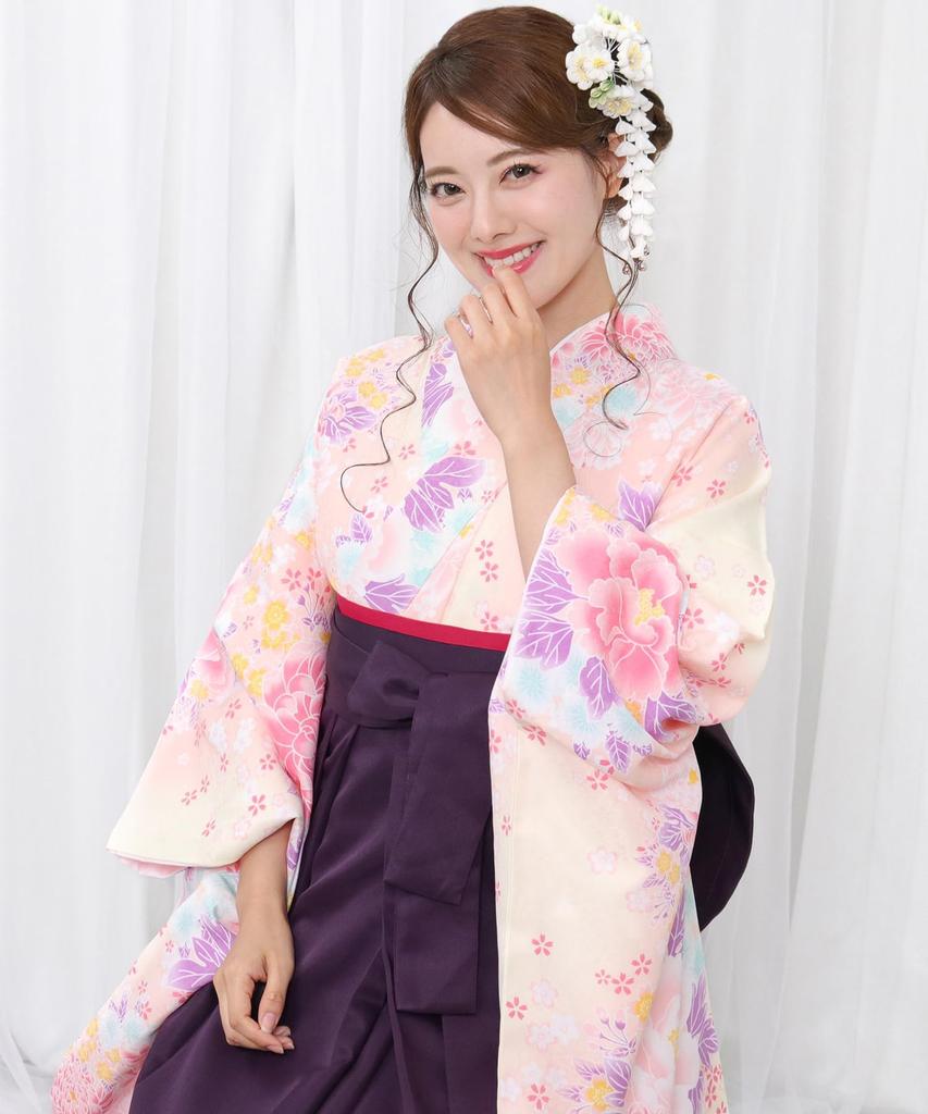 Выпускной колледж Хакама Великолепный A Haruka no Hakama [KYOETSU] Комплект, Церемония, Студенты, Женщины, (7. Мо, LL)