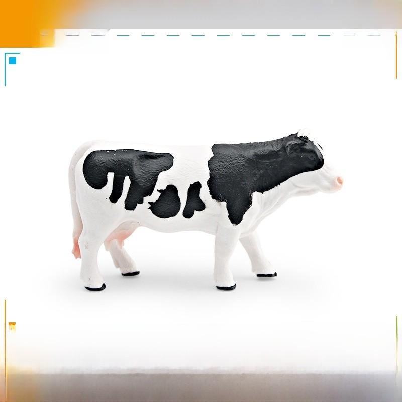 Корова Длиннорогий Бык Желтый Крупный Рогатый Скот Симуляция ПВХ Антилопа Фигурка Для Детского Образовательного Подарка И Декора