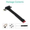 Key-M PCI-Express Xtension Cable PCIe X4 3.0 PCI-E 4X To for M.2 NVMe for M for Key 2280 R Card Gen3.0 Cable 32G