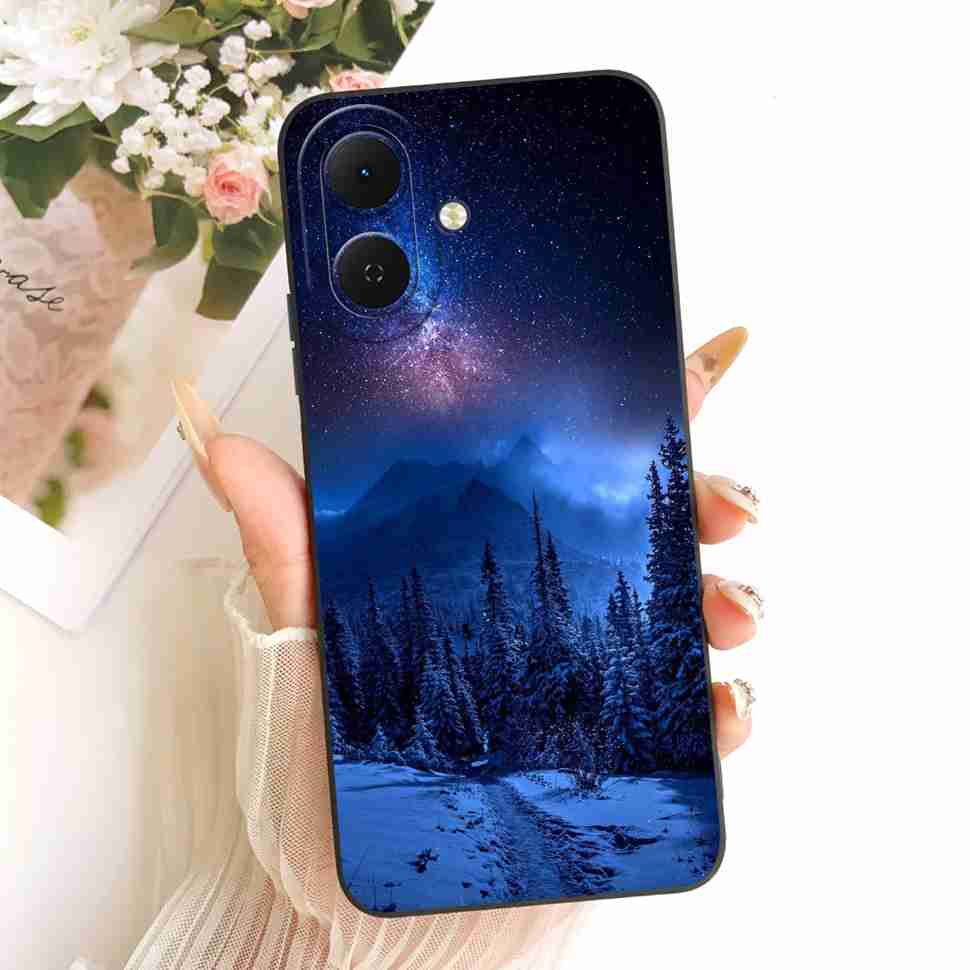 For Tecno Spark Go 2 Case Astronaut Girls Pattern Soft Cases For Tecno Spark Go2 SparkGo2 KM4 Silicon Covers Bumper