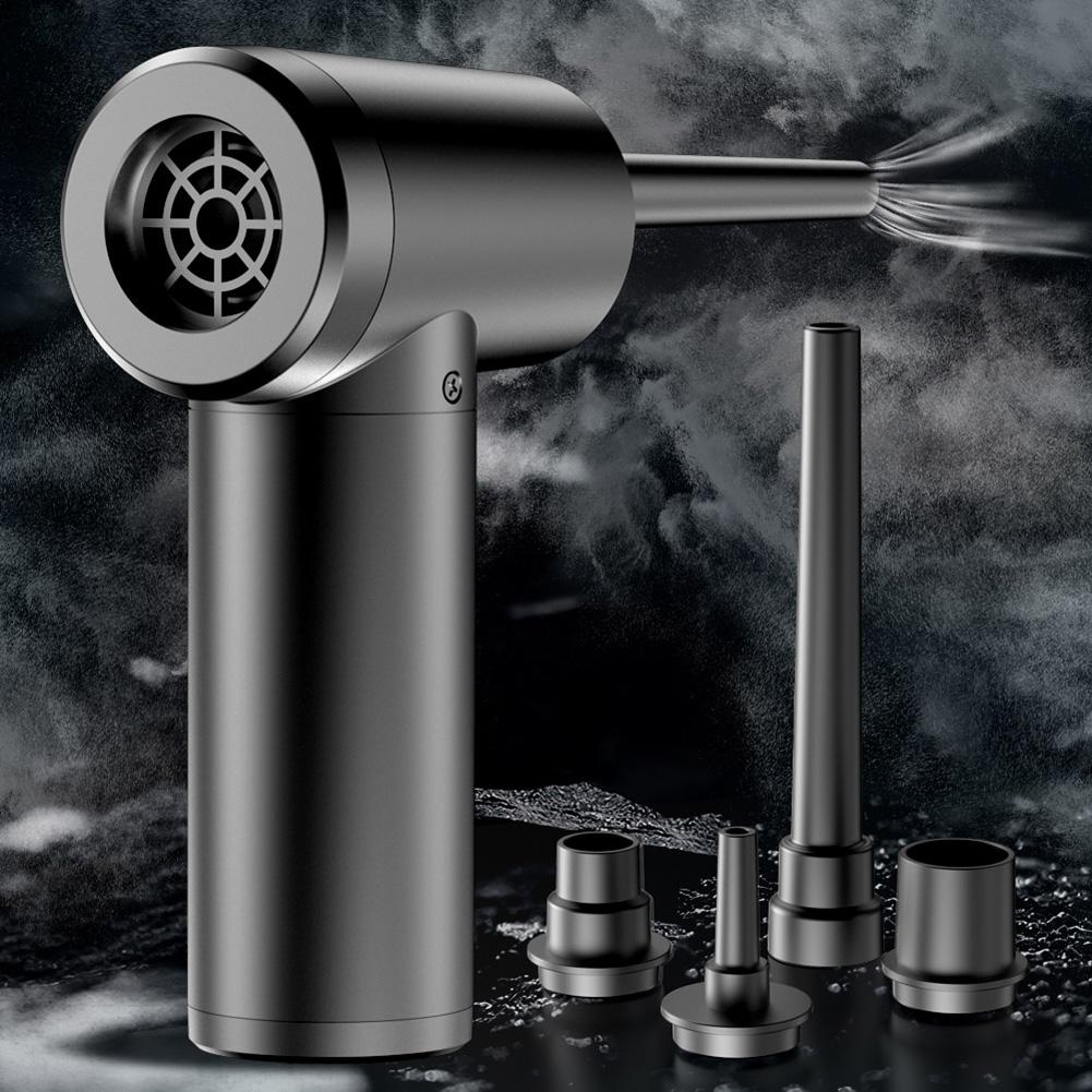 100 Вт Автомобильный Домашний Беспроводной Электрический Пылеуловитель 50000 об/мин Ручной Электрический Сжатый Пылесос USB Зарядка для Бытовой Транспортной Среды