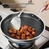 KOBACH 304 Stainless Steel Honeycomb Non-Stick Wok
