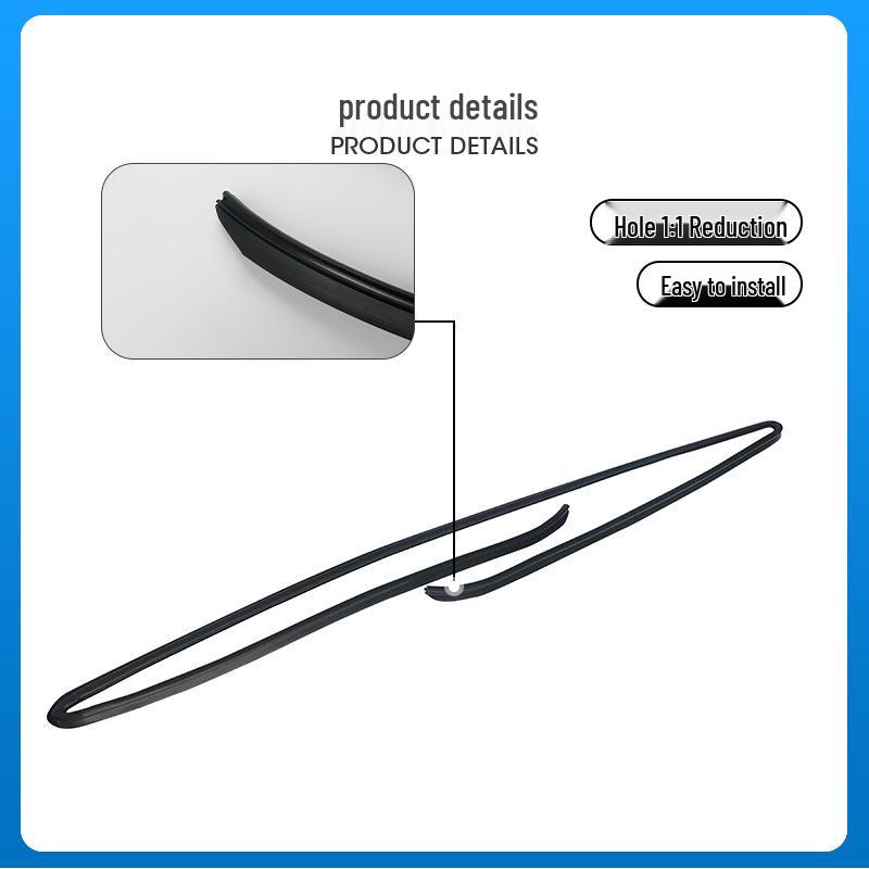 Уплотнительные ленты для BMW 5 серии E60: Заднее стекло 520, Переднее стекло 525, Деталь 51317027916.