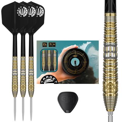 Target Япония Prime Series Hot Shot Gen2 SP Стальные дротики с наконечником Harris Rim Model Вольфрамовые стальные дротики 23 г Полеты 6 форм и Swiss Point 30 мм Shot 90%