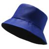 New Spring and Summer Small Fresh Basin Hat Tide Solid Color Bucket Hat Men's and Women's Outdoor Travel Visor Tide Version Hat