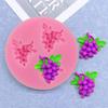 3 Hole Fruit Grapes Chocolate Party  Tools DIY Baking Fondant Silicone Mold Chocolate Sugar Art Displays T0245