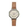 Fragola Octagonal Case Watch H03121A-1 SV/CA Women's Beige