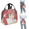 Akari из аниме Yuru Yuri Изолированная сумка-ланчбокс для женщин и детей Герметичные контейнеры для еды Термосумка-ланчбокс Сумка-тоут