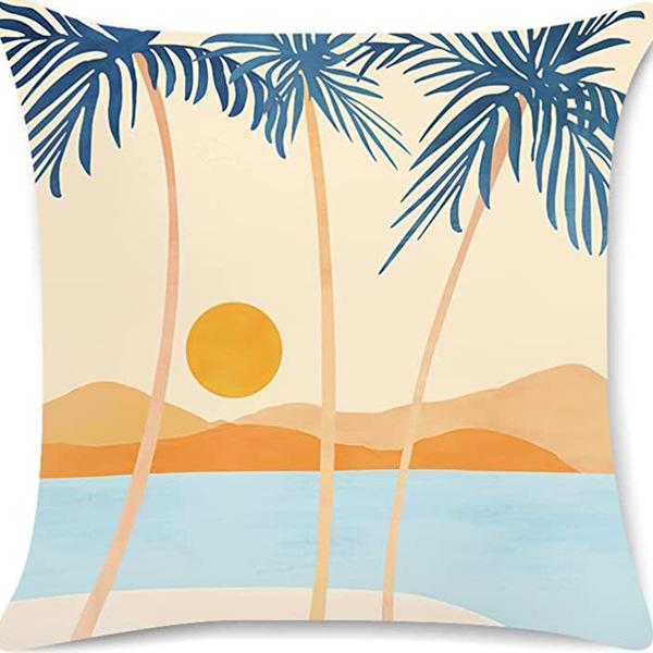 Абстрактная наволочка цвета Моранди, Минималистичная декоративная наволочка, Абстрактная эстетика, Подушка для дивана, Чехол для подушки