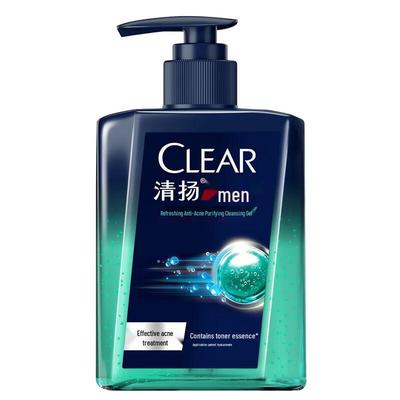 Очищающее освежающее средство для умывания Clear Men против акне