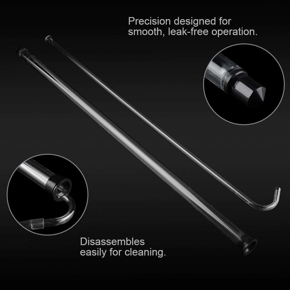 64см Автосифон для перелива пива, вина, ведро, бутыль, бутылка с трубкой, пластик