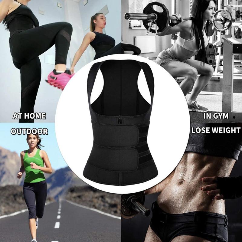2025 Женский пот Сауна Формирователи тела Моделирующий корсет Пояс для пота Талия Тренер Термопояса для похудения Похудение