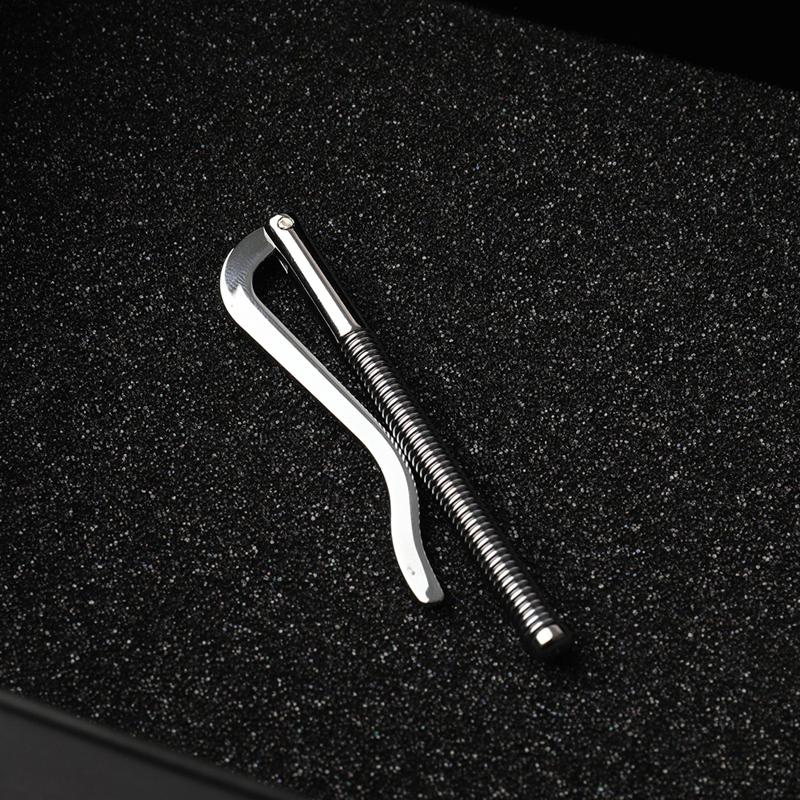 1 шт., металлический двойной зажим для денег, барный кошелек, сменные детали, пружинный зажим, держатель для денег