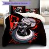 Loona  Pattern Bedding Quilt Set  Home Decoration  Gift (1 * duvet cover + 2 * pillowcase  without core)