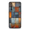 Мягкий ТПУ для Realme 11 10 9 Pro Plus GT2 GT3 GT5 C21 C25 C35 C53 C55 C67 Pro Чехол для телефона Винтажный Индустриальный Стиль Ржавый Узор