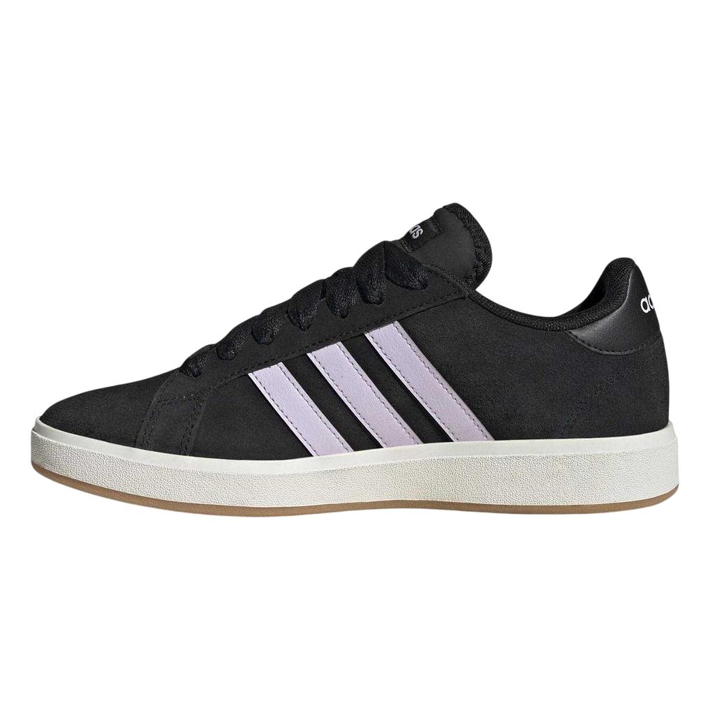 Adidas Womens/Ladies Court Base 00s 3 Stripes Suede Trainers