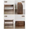 1Pc Desktop DIY Shelf Tray Display Rack Cup Tea Set Solid Wood Chinese Style