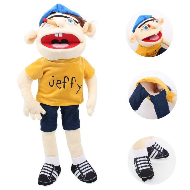 58cm/22.83in Jeff Puppet – Handmade Soft Polyester Material – Parent-child Play