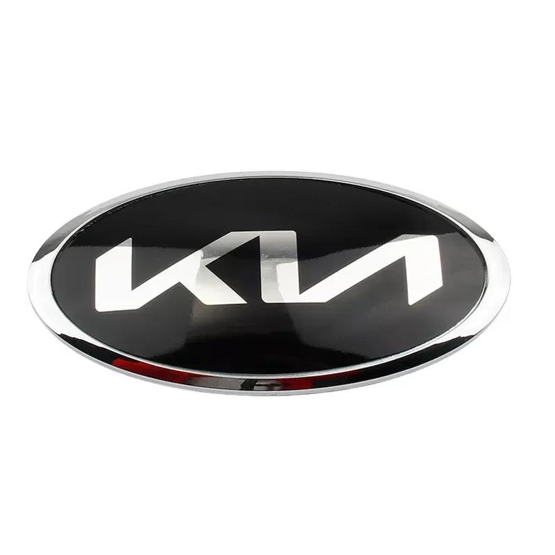 AAOB1 for KIA KN Sportage K2 K3 K5 Sorento RIO Senda Forte Seltos Optima Niro Soul Ceed Car Front Hood Emblem Tail Trunk Badge Sticker