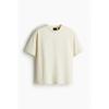 H M coolMax Loose FiT T sHirT ligHT Beige