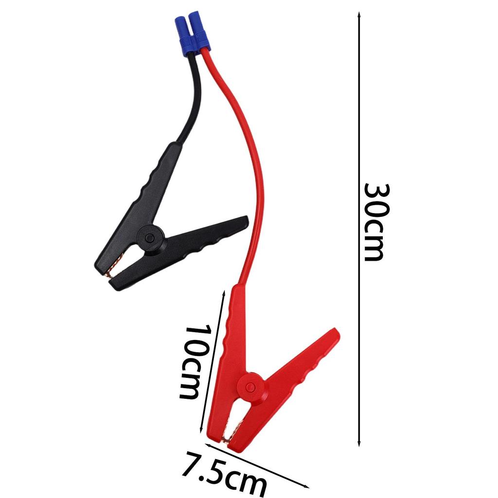Universal Car Jump Starter Alligator Clamps EC5 Connector Emergency Battery Booster Cable Wire Clip 12V Auto Truck Start Up Kit