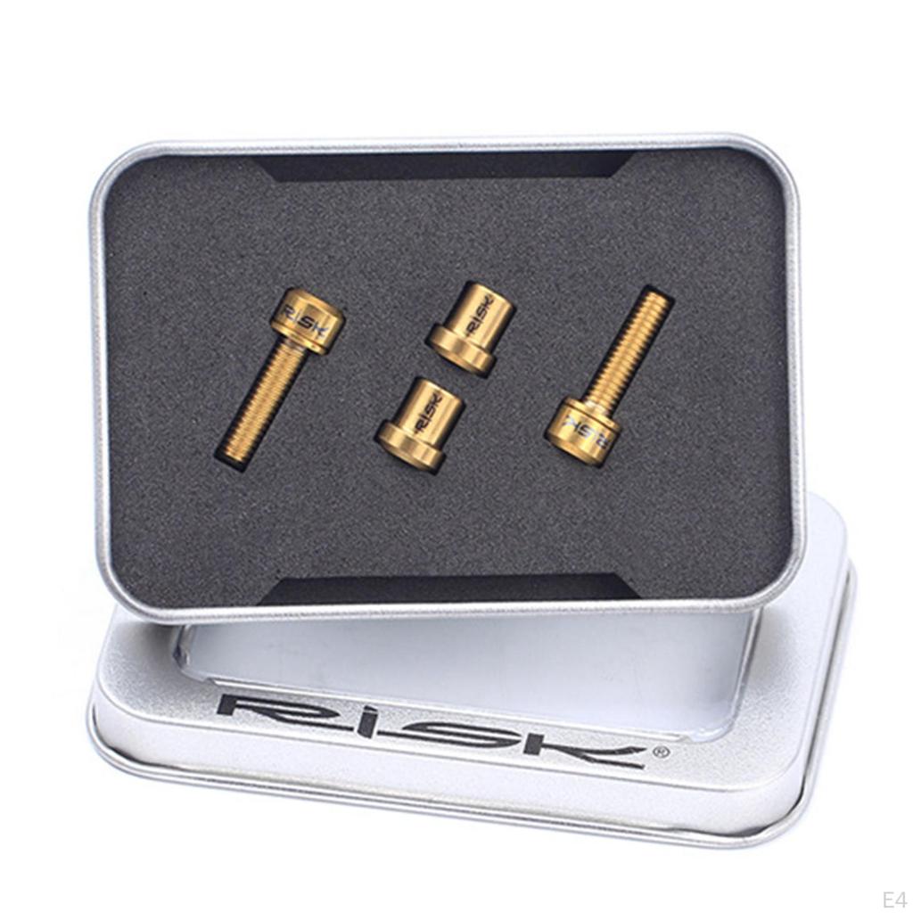 Carbon Stem Screw Nut Kit, , Titanium Alloy M5x18mm for Accessories B