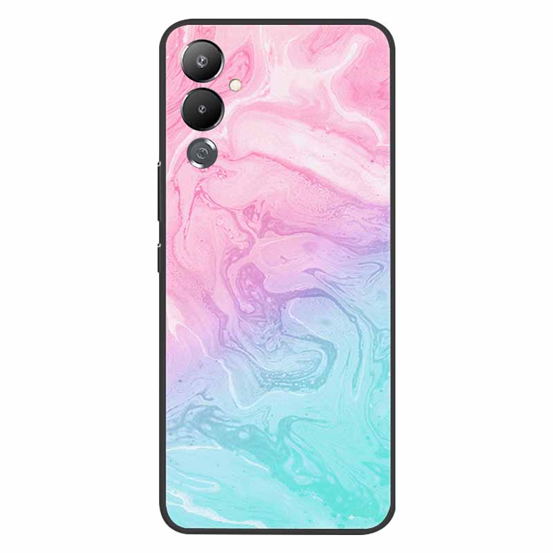 For Tecno Pova 4 Case Pova4 TPU Wolf Cat Marble Silicone Bumper Cover for Tecno Pova 4 Phone Case 6.82 inch 2022 Soft Cover