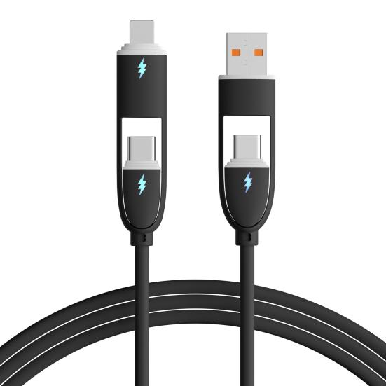 6A кабель для быстрой зарядки USB Type C 8-контактный кабель для передачи данных для Android PD