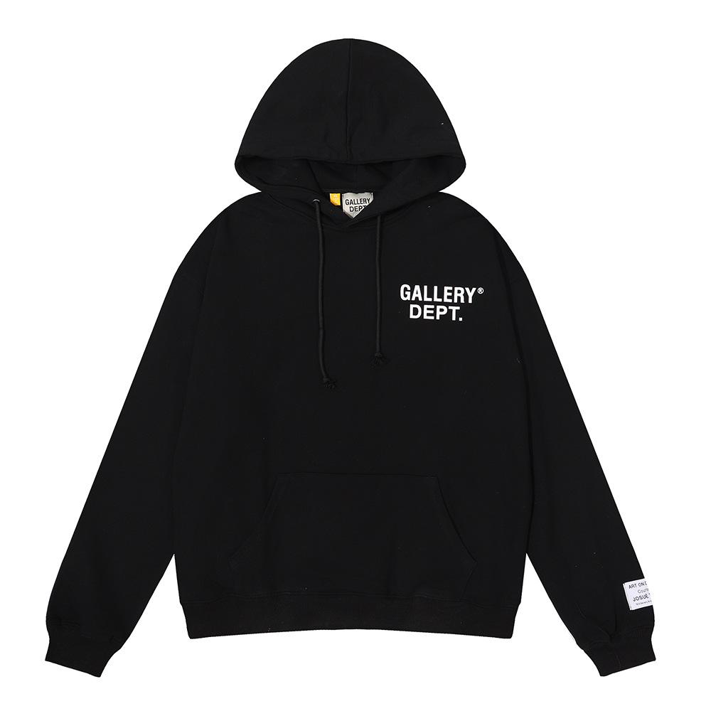 Худи Gallery Dept Limited Edition с ручной росписью в виде брызг - Стиль Джеймса