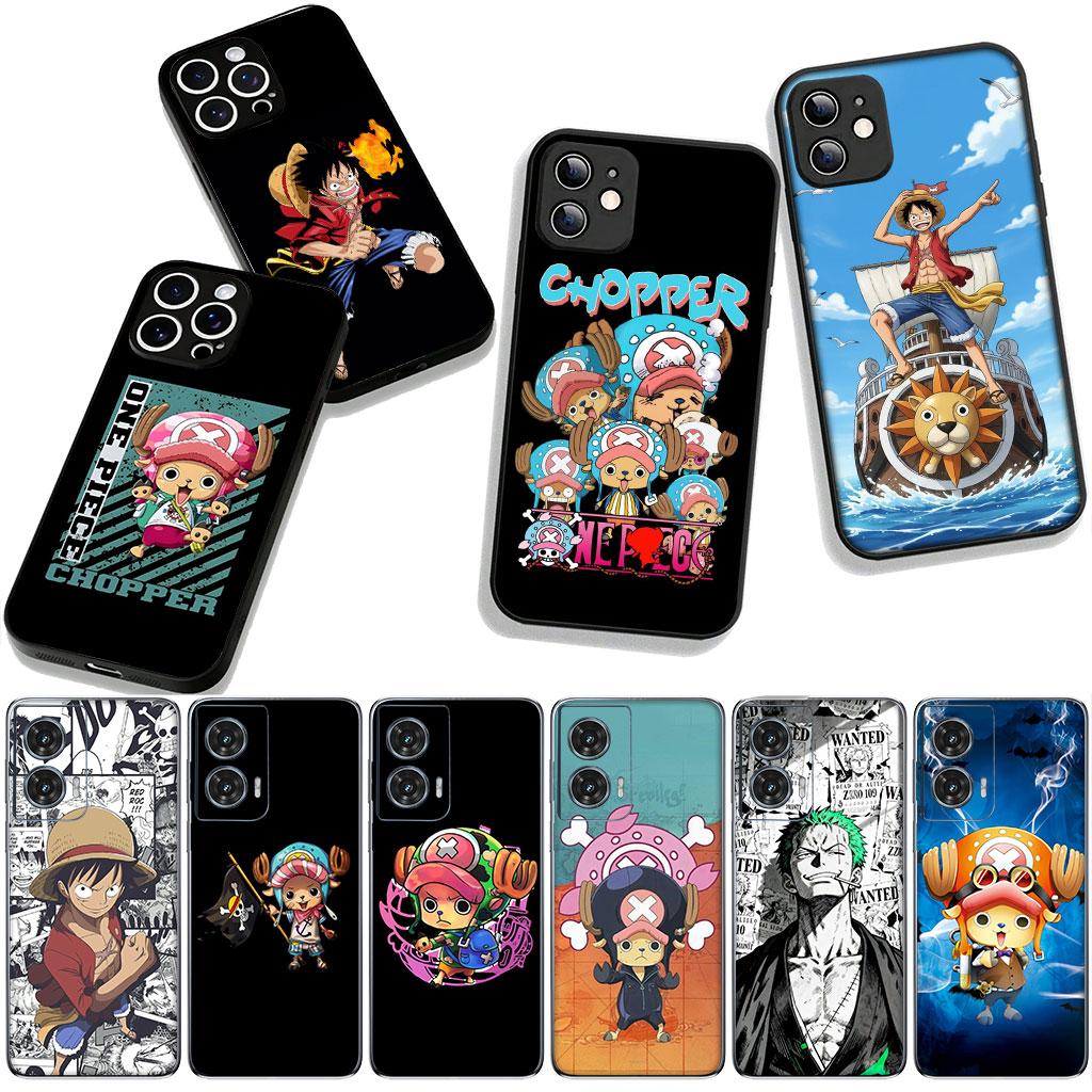 Чехол Tony Chopper One Pieces Luffy Zoro для Motorola Moto G54 G05 G24 G55 G75 G85 G15 G57 G86 Power Edge 50 30 Fusion neo Pro