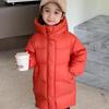 Детские зимние куртки с подкладкой для девочек, толстые, теплые, водонепроницаемые, блестящие, с капюшоном, детская верхняя одежда, одежда для подростков, парка 5-14 лет
