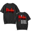More 2025 Tour TShirt Black Pulp Rock Band Live Date Tshirts Summer Short Sleeve Cotton T Shirt for Male Hip Hop Grunge Men Tee