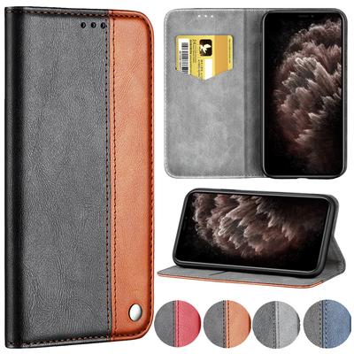 Кожаный чехол в стиле ретро для Iphone 12 Pro Max 11 Pro Xs Max Iphone 8 7 6 Plus 5 Se 2020, модный мини-кошелек-держатель для телефона, чехол Funda