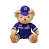 Fire Bear Firefighter Plush Doll Traffic Police Bear Police Bear Fire Bear Doll