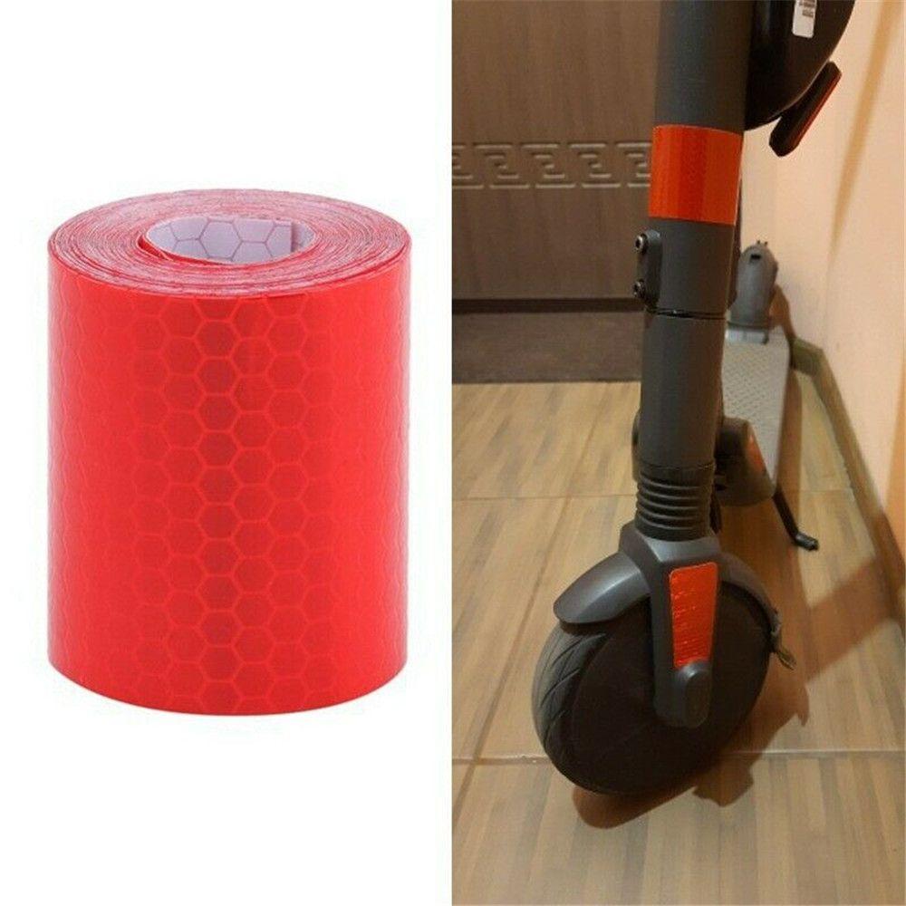 Украшение Велосипед Предупреждающие наклейки Полоса Рулон Светоотражающая наклейка Светоотражатель Защитная лента