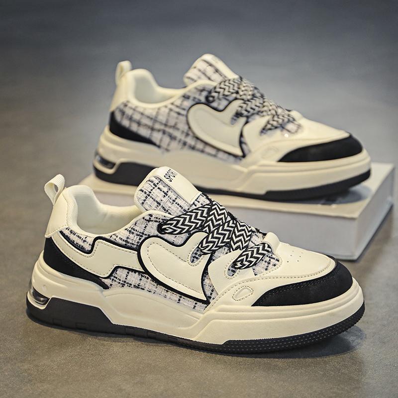 Womens Casual Cute Platform Shoes Fashion Breathable Love Heart Shoes Vulcanized Comfortable Mesh Shoes Zapatillas De Mujer